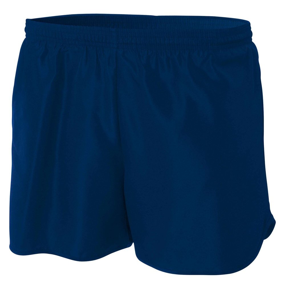 A4 Mens 4" Basic Running Short, 3XL, Navy