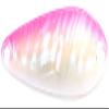 Smith LTD Spoon Pure Shell II 0.2 oz (6.5 g), White Pink/Silver #16 WP/S view 1
