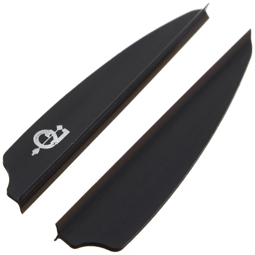 Q2i Fusion X-II Target Archery Vanes - Ultra-Lightweight with Tri-Fusion Vane Adhesion Technology for Archery Arrows Premium Arrow Fletching & Accessories for Archers - 3" 100pk Teal