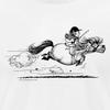 Thelwell Fast Pony Sprint Equestrian Licensed Men's Jersey T-Shirt view 2
