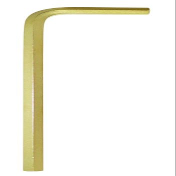14mm GoldGuard Plated Hex L-Wrench - Long Tagged/Barcoded