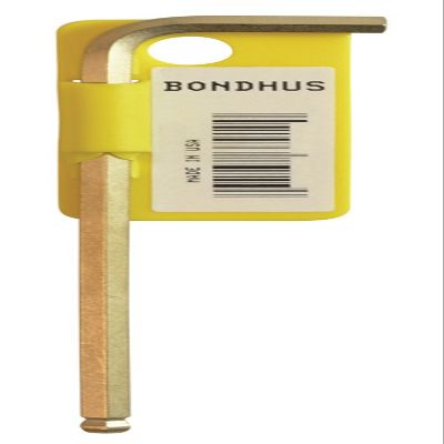 12mm GoldGuard Plated Ball End L-Wrench Tagged/Barcoded