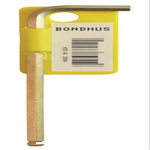 12mm GoldGuard Plated Ball End L-Wrench Tagged/Barcoded