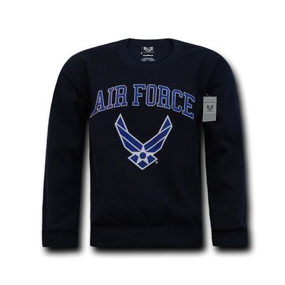 Rapiddominance Air Force Crewneck Sweatshirt, Navy, 2X