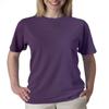 Comfort Colors Women's Garment-Dyed Front-Slit Hooded Sweatshirt (C1717),Grape-Medium view 1