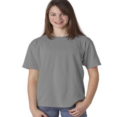 Garment-Dyed Ring-Spun Cotton Tee (C9018) Granite, S