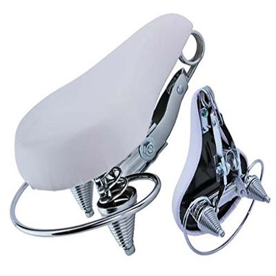 Lowrider Beach Cruisers Saddle 841 White.