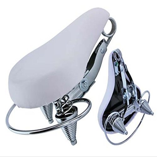 Lowrider Beach Cruisers Saddle 841 White.