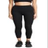 Yummie Women's Gloria Skimmer Cotton Stretch Shapewear Legging, Black, Small view 1