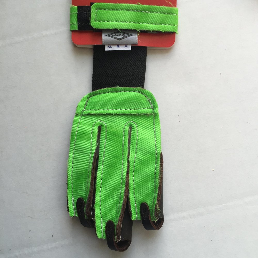 Neet 60024 FG-2N Gloves, X-Large, Neon Green