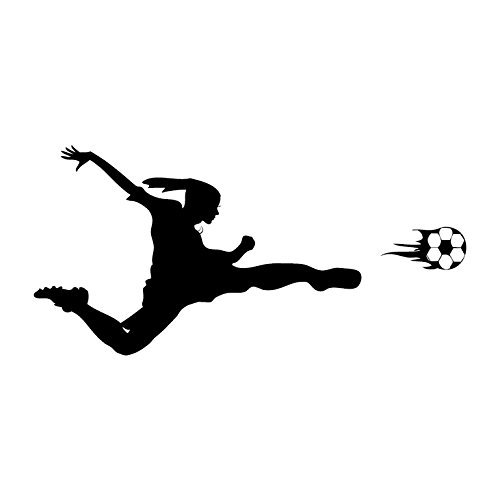 Soccer Girl Wall Decal