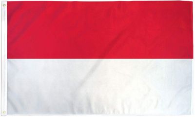 3x5 Monaco Flag Principality Banner French Riviera Pennant
