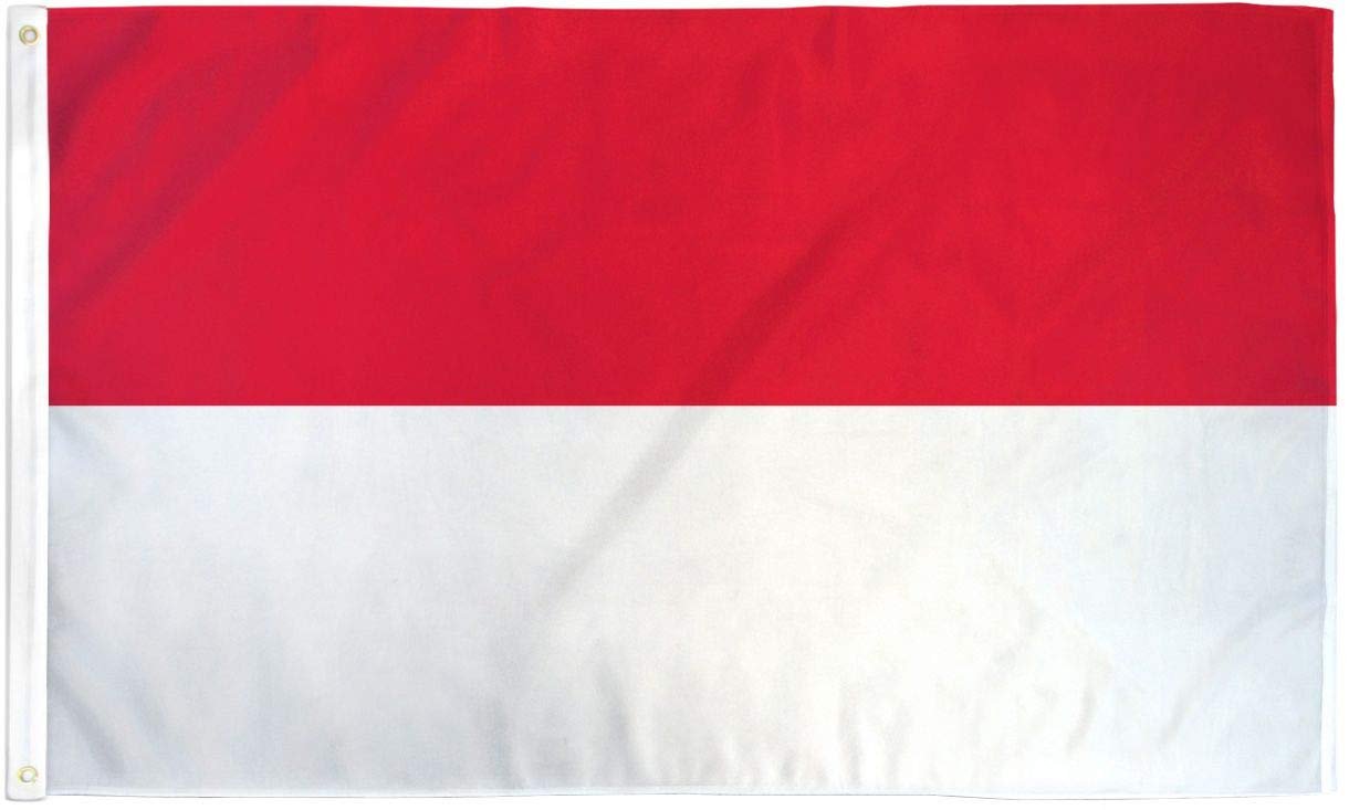 3x5 Monaco Flag Principality Banner French Riviera Pennant