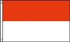 3x5 Monaco Flag Principality Banner French Riviera Pennant view 3