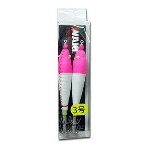 Waki (Underarm Fishing Equipment) P Dragonfly No. 3 Pink White Cloth Roll Luminous Torso with Round Sorcan