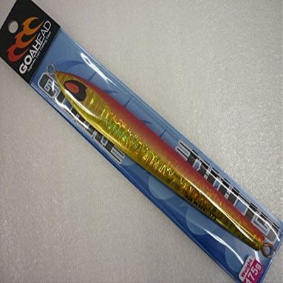 WAKI Metal Jig Lure, Glare, 6.1 oz (175 g), Red Gold