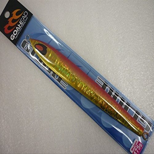 WAKI Metal Jig Lure, Glare, 6.1 oz (175 g), Red Gold