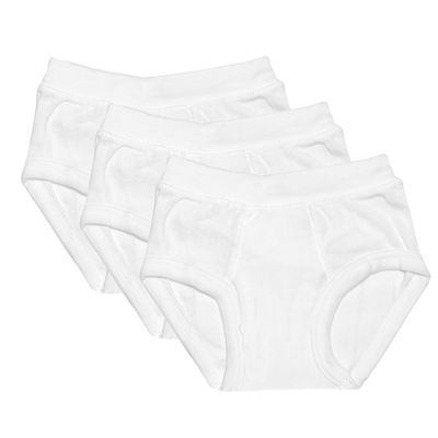 Jack & Jill Boys Briefs White (12)