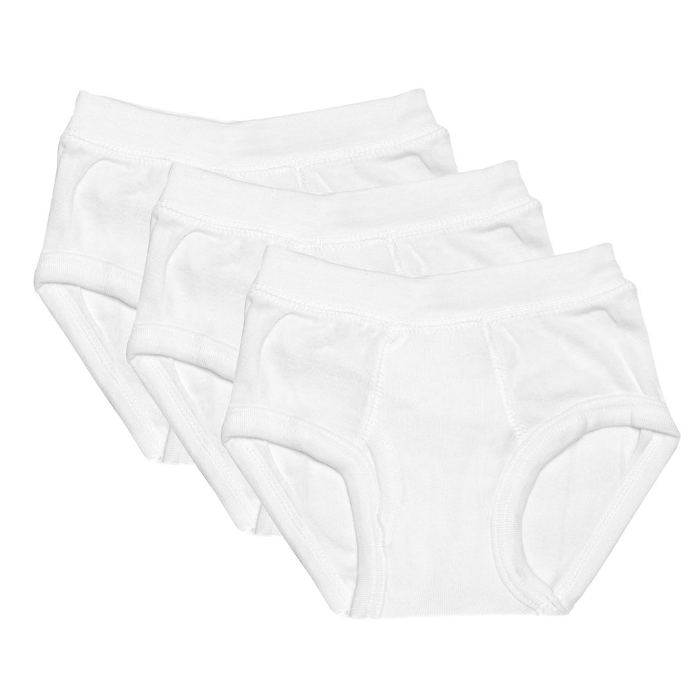 Jack & Jill Boys Briefs White (12)