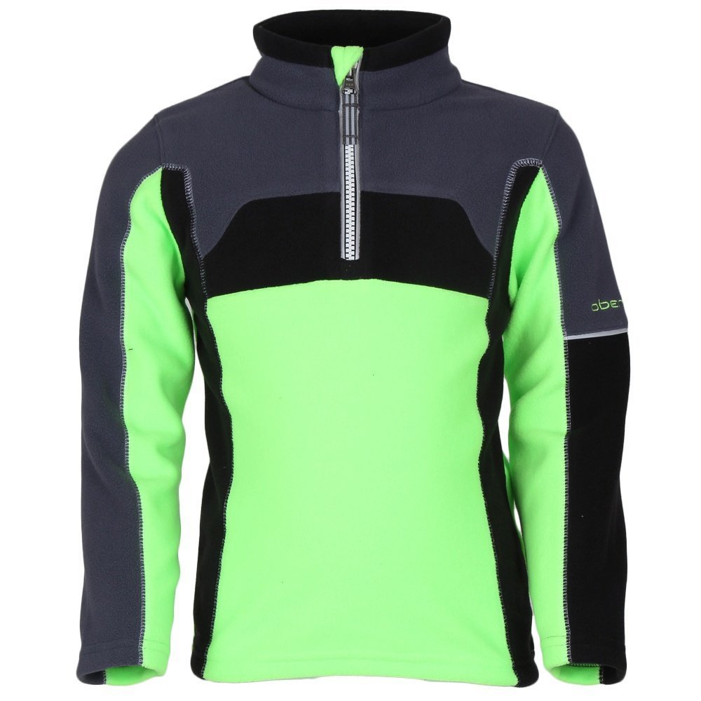Obermeyer Flash Fleece Top (Toddler/Little Kids/Big Kids) Glowstick SM (3 Toddler)