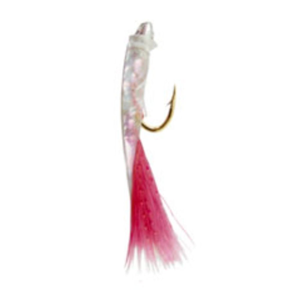 Hayashi Fishing Equipment Seisakusho 50 Pieces New Aurora Leather Luminous Pink Flasher Horse Mackerel Mold No. 6.5