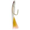 Hayashi Fishing Equipment Seisakusho, 10 Pieces, TOSA Cabaret, White Leather, Use-Tea Flasher, Mackerel Mold, Metal Needles, No. 6 view 1