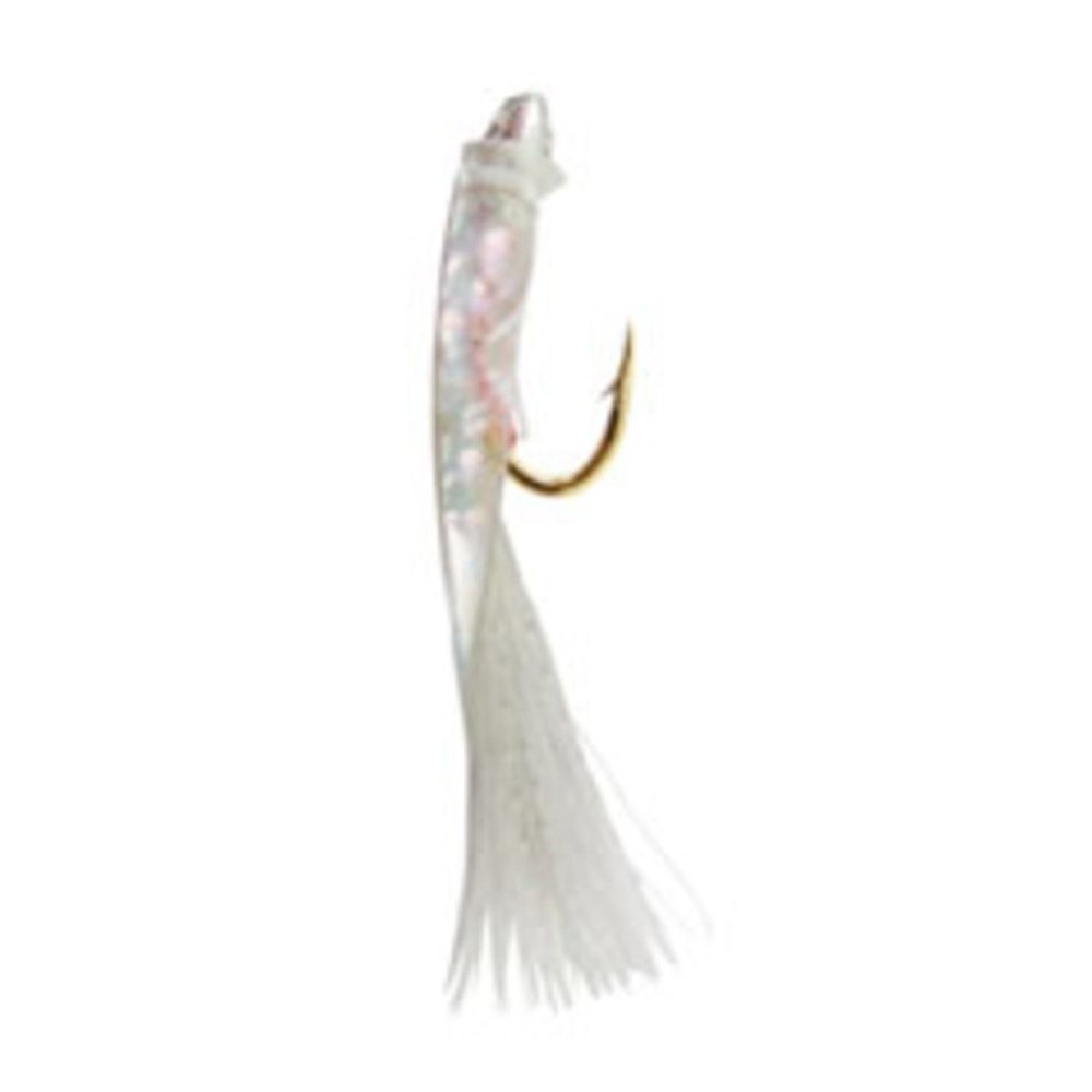 Hayashi Fishing Equipment Seisakusho, 50 Pieces, TOSA Cabaret, Aurora Mackerel Skin, White Flasher, Round, Gold Needles, No. 12
