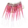 Hayashi Fishing Tackle Seisakusho, 50 Pieces, TOSA Cabara, Pink Aurora Mackerel Leather, Round Metal Needles, No. 5.5 view 1