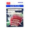 Hayashi Fishing Equipment Seisakusho, 50 Pieces, TOSA Cabara, Pink Leather, White Flasher, Mackerel Mold, Metal Needles, No. 5 view 1