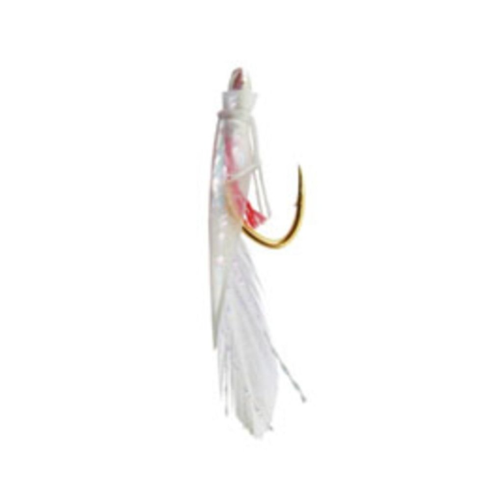 Hayashi Fishing Equipment Seisakusho, 50 Pieces, TOSA Kabura, Aurora Mackerel with White Hair Metal Mold, No. 7