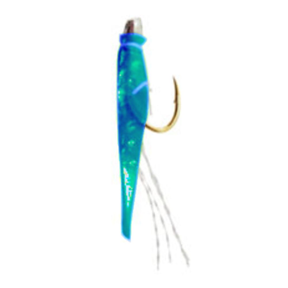 Hayashi Fishing Equipment Seisakusho, 10 Pieces, TOSA Cabara, Blue Aurora Leather, Glitter Horse Mackerel Mold, No. 10