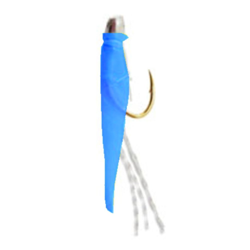 Hayashi Fishing Equipment Seisakusho, 10 Pieces, TOSA Cabaret, Blue Leather, Round with Glitter, Gold Needles, No. 7
