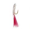 Hayashi Fishing Tackle Seisakusho, 10 Pieces, TOSA Headboard, Aurora Leather, Luminous Pink Flasher, Horse Mackerel Mold, Metal Needles, No. 6 view 1