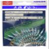 Hayashi Fishing Equipment Seisakusho, 50 Pieces, TOSA Cabaret, Blue Aurora Leather, Round Metal Needles, No. 10 view 2