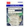 Hayashi Fishing Equipment Seisakusho, 50 Pieces, TOSA Cabaret, Round White Leather, Gold Needles, No. 11 view 1