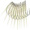 Hayashi Fishing Equipment Seisakusho, 50 Pieces, TOSA Kabura, Aurora Leather, Horse Mackerel, White Needle, No. 11 view 1