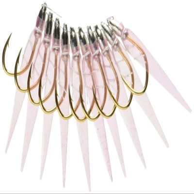 Hayashi Fishing Equipment Seisakusho, 50 Pieces, TOSA Kabura, Light Pink Leather, Horse Mackerel Mold, Metal Needles, No. 13