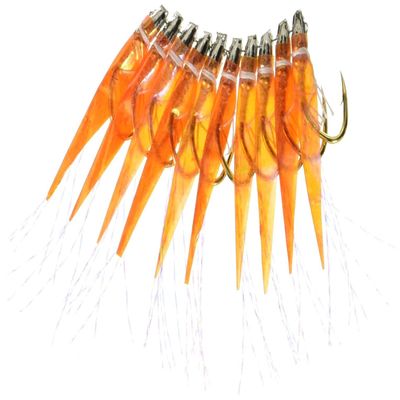 Hayashi Fishing Equipment Seisakusho, 50 Pieces, TOSA Cabara, Persimmon Aurora Leather Mackerel Mold with Lam, No. 9