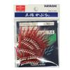 Hayashi Fishing Equipment Seisakusho, 50 Pieces, TOSA Cabaret, Red Leather, White Hair, Mackerel Mold, Metal Needles, No. 13 view 1
