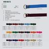 Adams Sports USA Web Football Belt, One Size, 1 inch Width view 4
