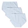 Jack 'n Jill Girls 100% Combed Cotton Briefs In White (3 Pack) Size 6 view 1