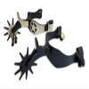 Southwestern Equine Texas Star 10pt Mens/Womens Jingle Bob Spurs view 3