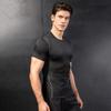 TopTie Men's Compression Short Sleeve T-Shirt, Workout Sports Top, Athletic Base Layer Shirt-Purple-XXL view 3
