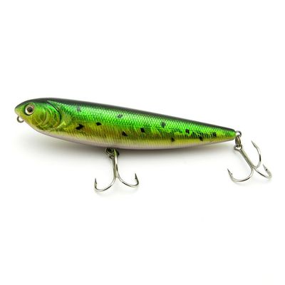 5x Freshwater Saltwater Coarse Sea Crank Salmon Fly Tackle Pike Fishing Lures Crankbait Baits peche leurres JN-100-03 100mm 14g Pencil