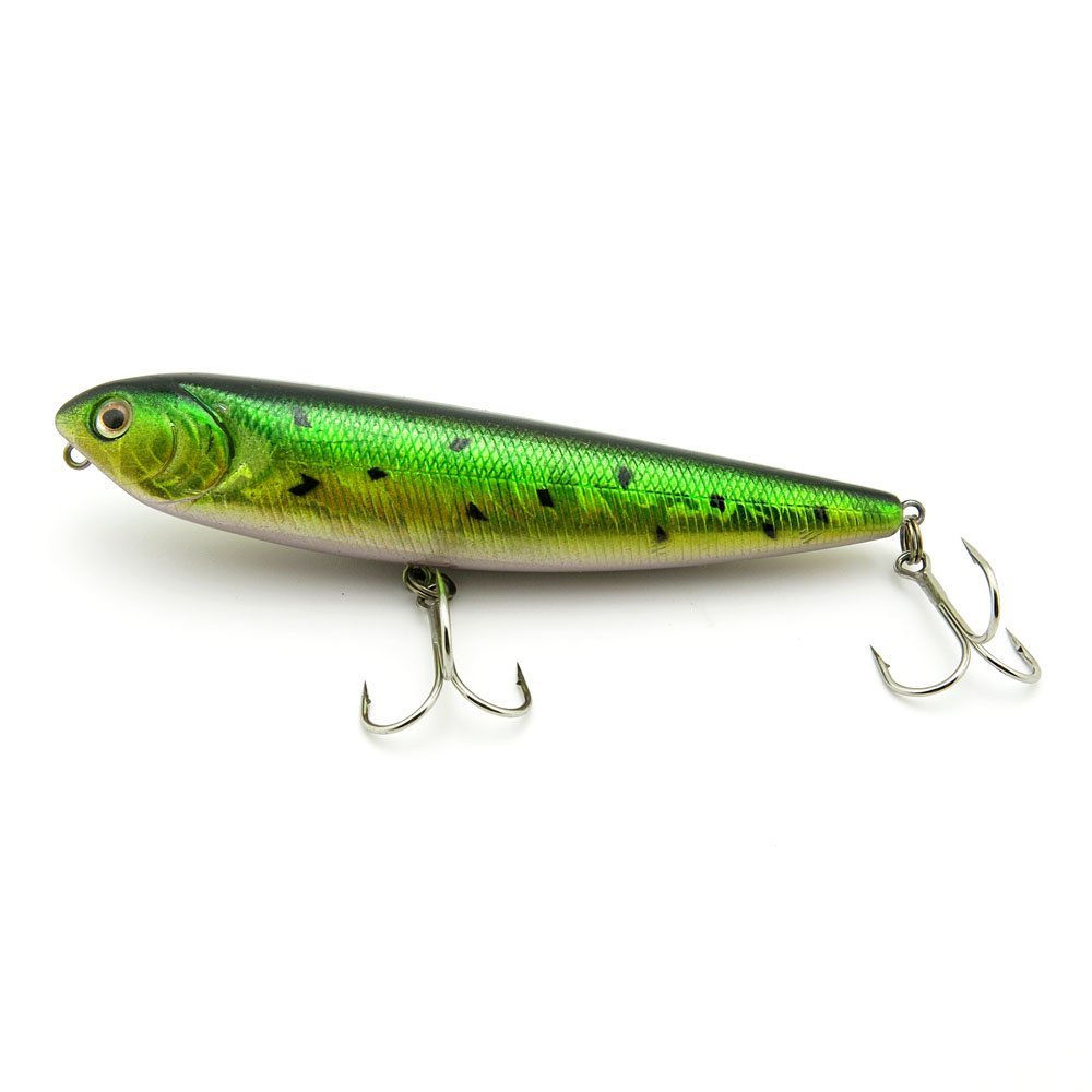 5x Freshwater Saltwater Coarse Sea Crank Salmon Fly Tackle Pike Fishing Lures Crankbait Baits peche leurres JN-100-03 100mm 14g Pencil