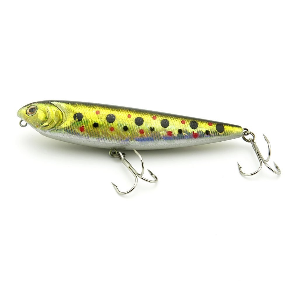 5x Freshwater Saltwater Coarse Sea Crank Salmon Fly Tackle Fishing Lures Crankbait Baits peche leurres JN-100-04 100mm 14g Pencil