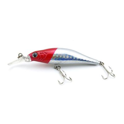5x Freshwater Saltwater Coarse Sea Crank Salmon Hooks Tackle Fishing Lures Crankbait Baits peche leurres LK-80-01 80mm 6g Minnow