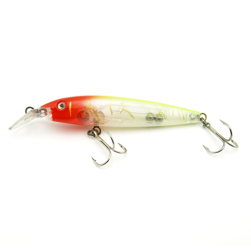 10x Freshwater Saltwater Coarse Sea Crank illex Tackle Swimbait Fishing Lures Crankbait Baits peche leurres RM-125-A01 125mm 19g Minnow
