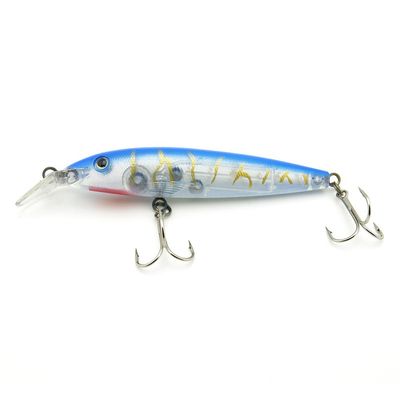 10x Freshwater Saltwater Coarse Sea Crank illex Tackle Swimbait Hard Fishing Lures Crankbait Baits peche leurres RM-125-A02 125mm 19g Minnow
