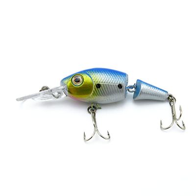10x Freshwater Saltwater Coarse Sea Crank illex Tackle Jerk Fishing Lures Crankbait Baits peche leurres RN-75-02 75mm 6g Minnow